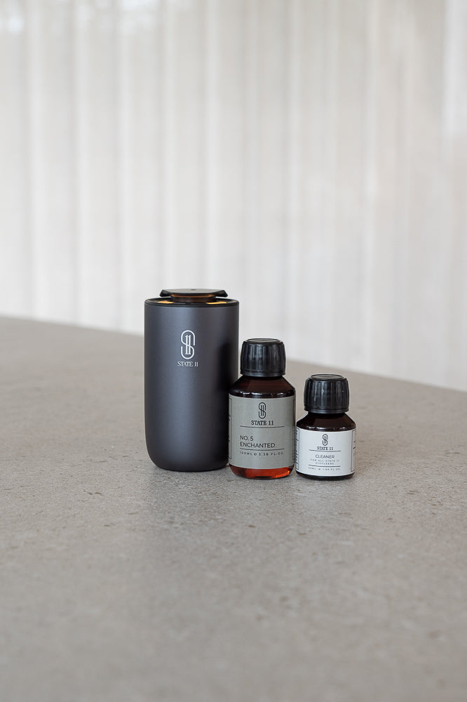 Motion BLACK bundel + Scent 1 Sophisticated 100ml + cleaner 50ml